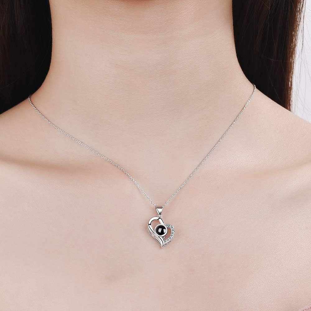 Radiant Love Projection Necklace