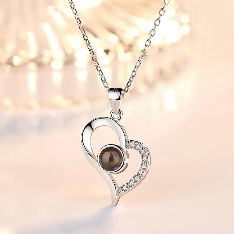 Radiant Love Projection Necklace