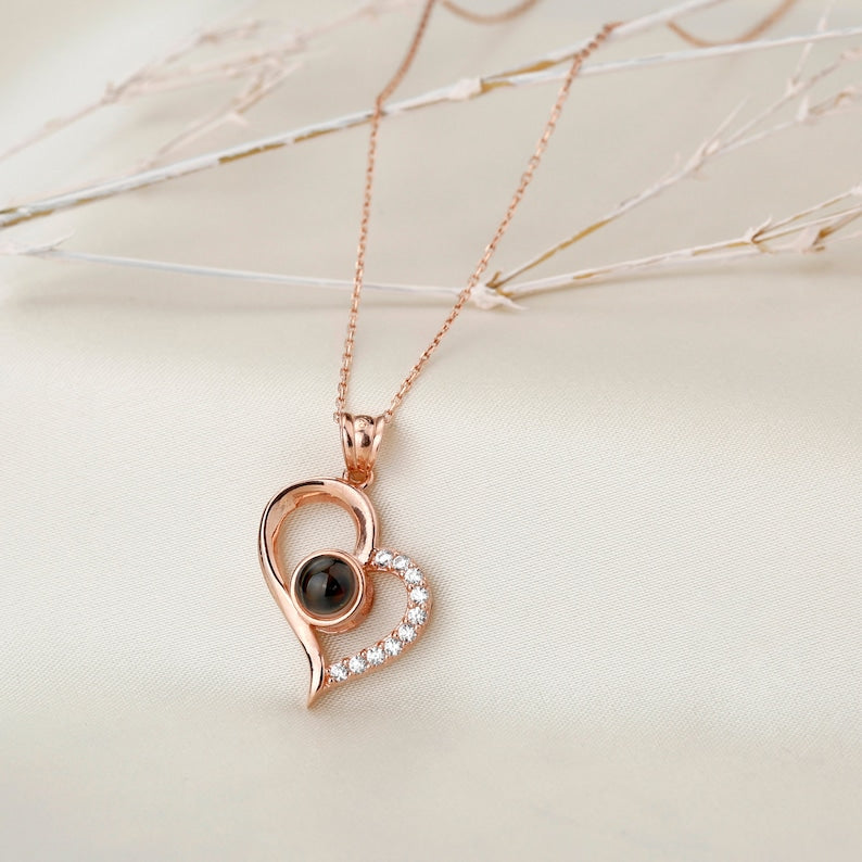 Radiant Love Projection Necklace