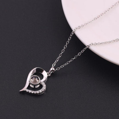 Radiant Love Projection Necklace