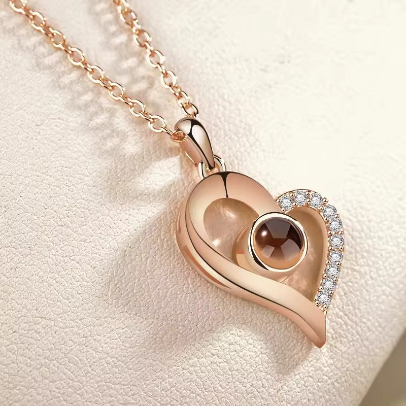 Radiant Love Projection Necklace