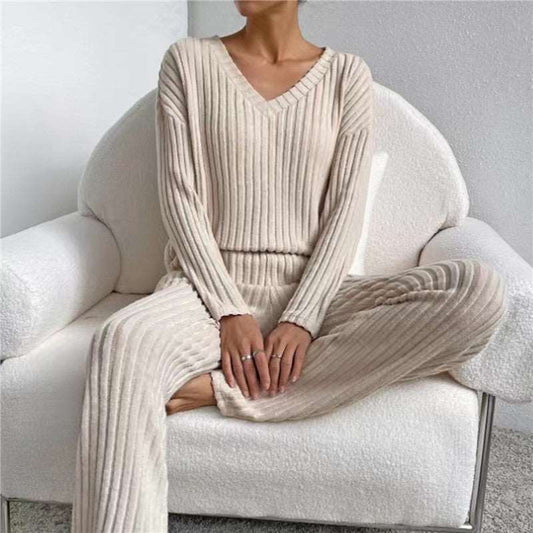 Cozy-Knit Two-Piece Set